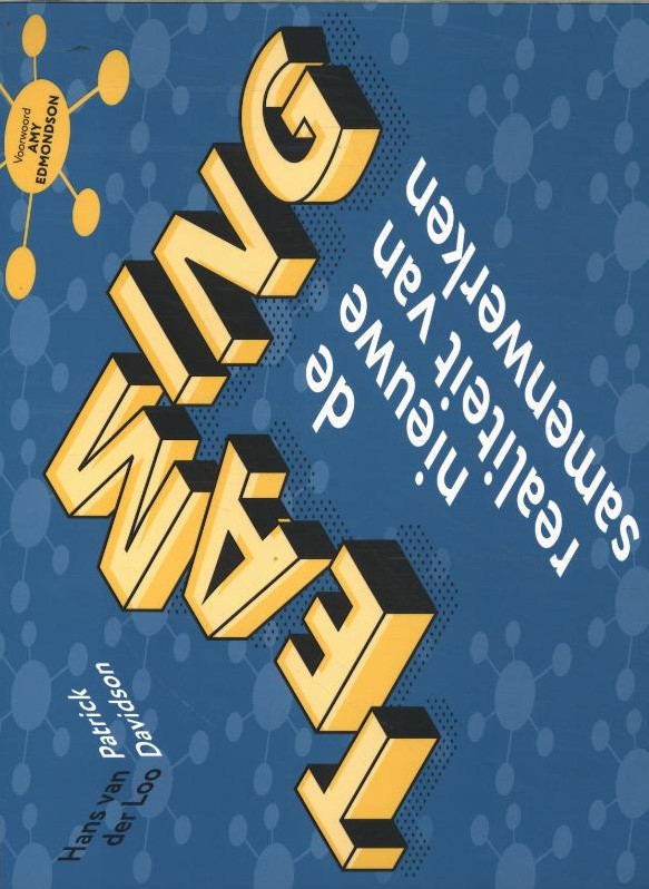 Het boek "Teaming" van Hans van der Loo en Patrick Davidson.